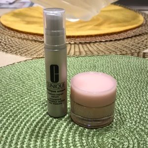 Clinique moisturizer and serum
